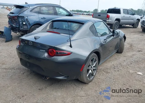 2018 Mazda Mx-5 Miata Rf Grand Touring из США, поврежденный, VIN JM1NDAM76J0203600